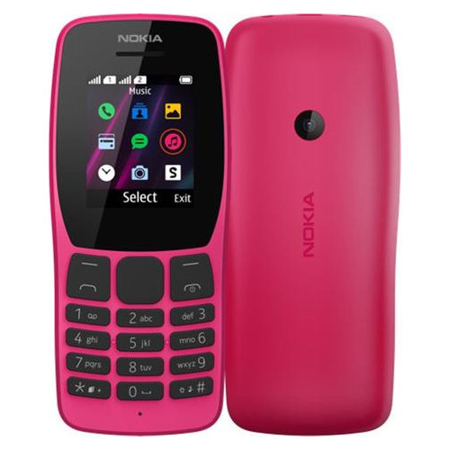 Мобільний телефон Nokia 110 2019 Dual Sim Pink фото №1