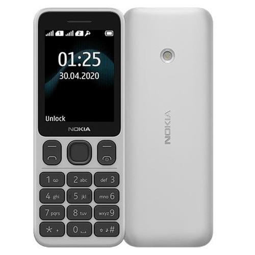 Мобільний телефон Nokia 125 Dual Sim White фото №1