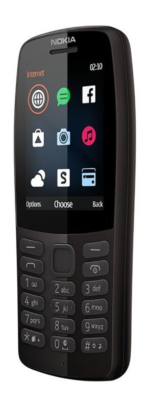 Мобільний телефон Nokia 210 Dual SIM 2019 Black фото №4