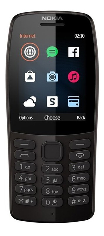 Мобільний телефон Nokia 210 Dual SIM 2019 Black фото №1