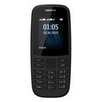Мобільний телефон Nokia 105 SS 2019 Black без заряджання фото №1
