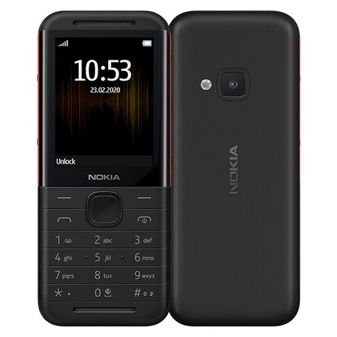 Мобільні телефони Nokia 5310 Dual Sim (2020) Black/Red фото №1