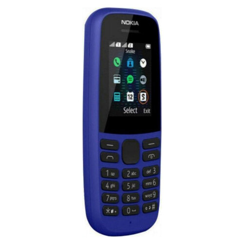 Мобільний телефон Nokia 105 Single Sim 2019 Blue фото №2