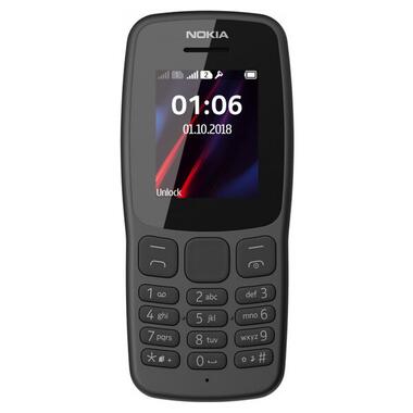 Мобільний телефон Nokia 106 Black фото №1