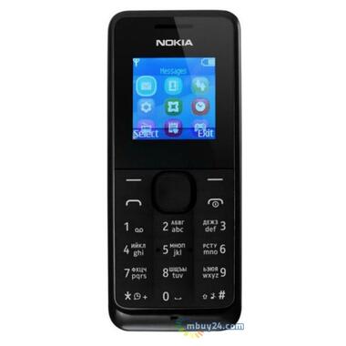 Мобільний телефон Nokia 105 Dual Sim Black (A00025708) фото №1