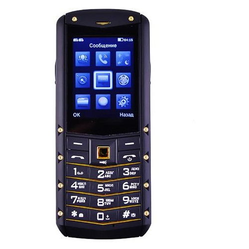 Мобільний телефон AGM M2 Black/Gold фото №4