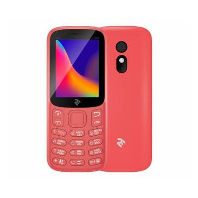 Мобільний телефон 2E E180 2019 Red (680576170057) фото №1