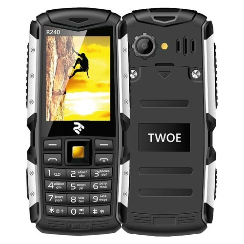 Мобільний телефон 2E R240 (2020) Dual SIM Black фото №5