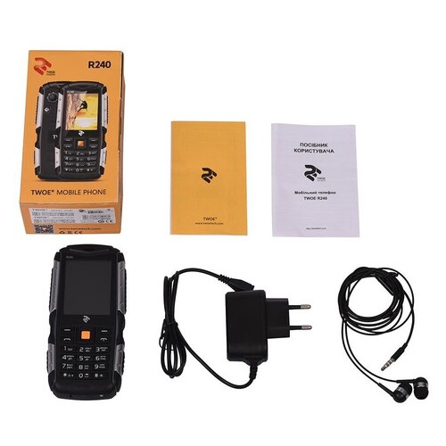 Мобільний телефон 2E R240 (2020) Dual SIM Black фото №12