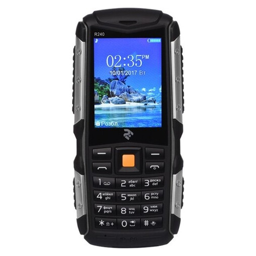 Мобільний телефон 2E R240 (2020) Dual SIM Black фото №1