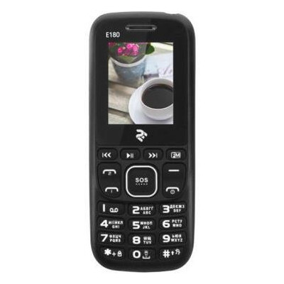 Мобильный телефон 2E E180 Dual Sim Black-Blue (708744071163) *CN фото №1