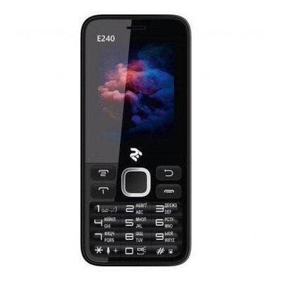 Мобильный телефон 2E E240 Dual Sim Black White (708744071217) *CN фото №1