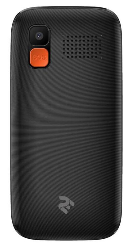 Мобільний телефон 2E T180 (2020) Dual Sim Black (680576170064) фото №2