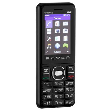 Мобільний телефон 2E E240 2023 2.4 Black (688130251068) фото №2
