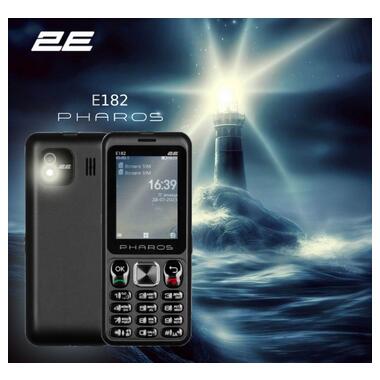 Мобільний телефон 2E E182 Black 2 SIM+SD фото №10