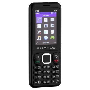 Мобільний телефон 2E E182 Black 2 SIM+SD фото №3
