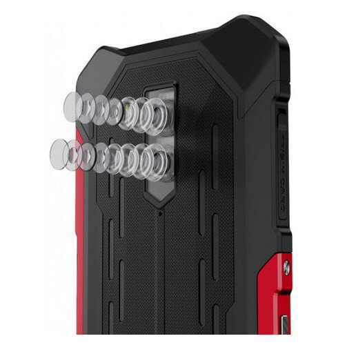 Смартфон Ulefone Armor X3 Dual Sim Black/Red (6937748733225) фото №1