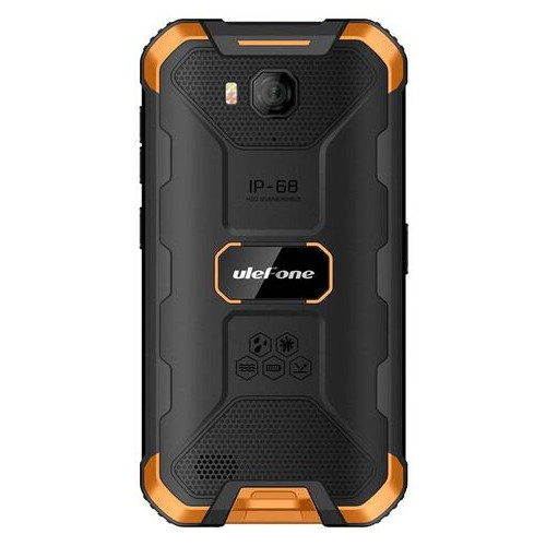 Смартфон Ulefone Armor X6 Dual Sim Black/Orange (6937748733430) фото №2