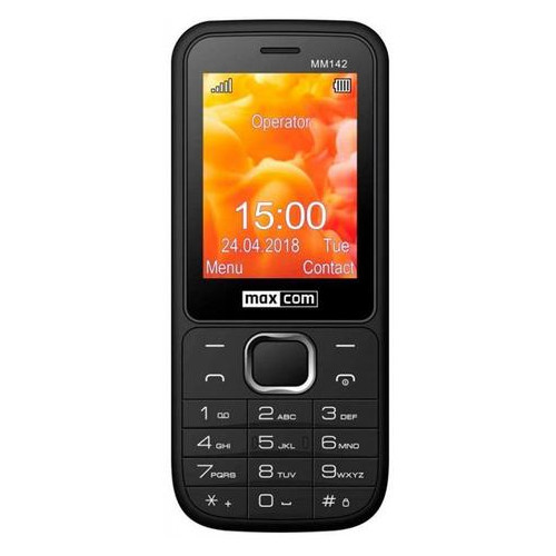 Мобільний телефон Maxcom MM142 Black фото №1