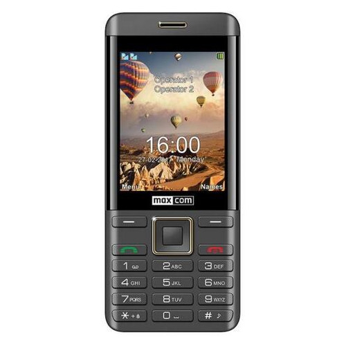 Мобільний телефон Maxcom MM236 Black-Gold (919279) фото №1