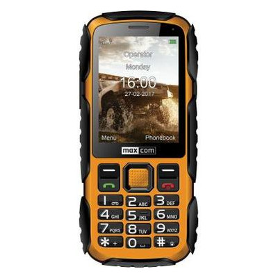 Мобільний телефон Maxcom MM920 Black-Yellow (1834251) фото №6