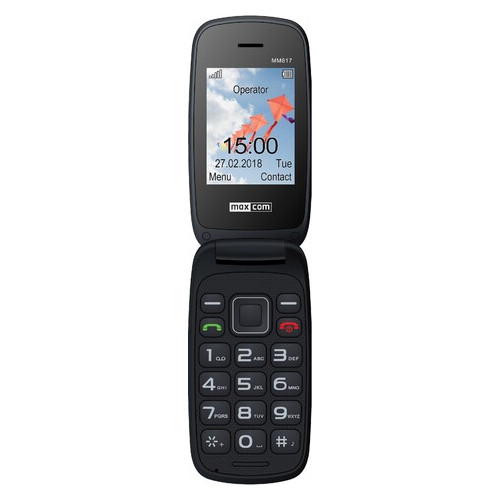 Мобільний телефон Maxcom MM817 Black фото №1