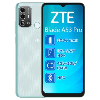Смартфон ZTE Blade A53 Pro 4/64GB Green фото №1