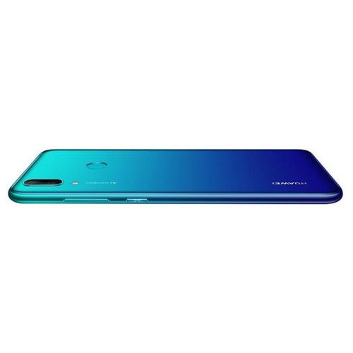 Смартфон Huawei Y7 2019 Dual Sim Aurora Blue фото №4