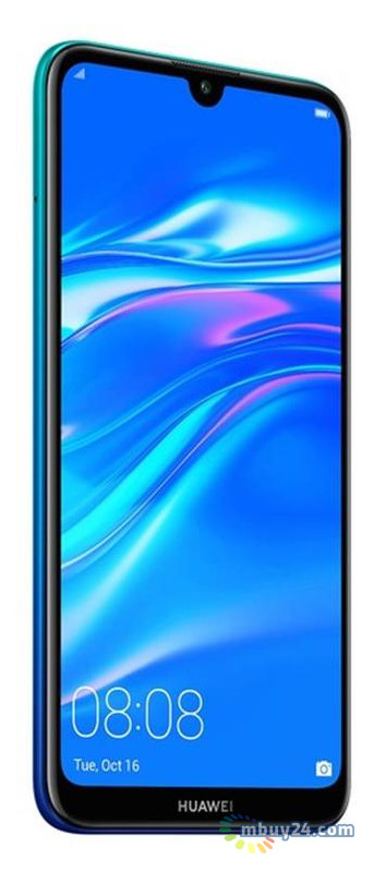 Смартфон Huawei Y7 2019 Dual Sim Aurora Blue фото №8