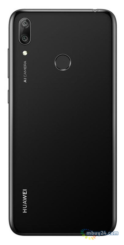 Смартфон Huawei Y7 2019 Dual Sim Midnight Black фото №2