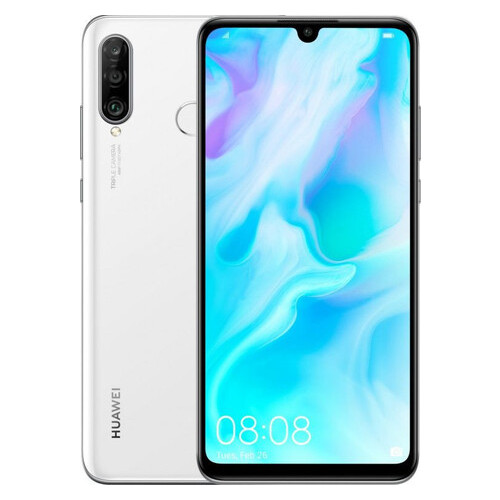 Смартфон Huawei P30 Lite 6/128GB Pearl White фото №1