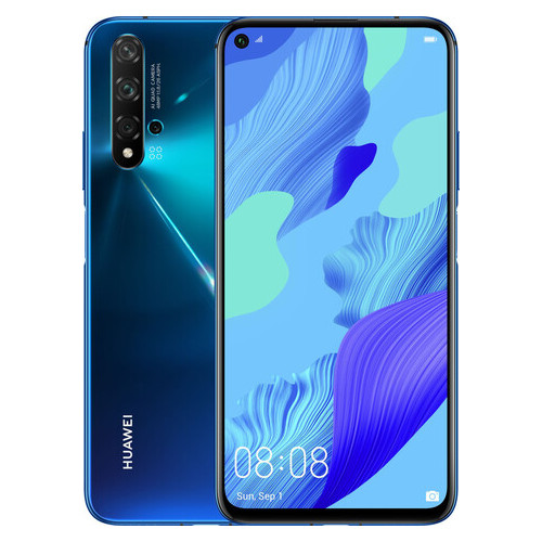 Смартфон Huawei nova 5T 6/128GB Crush Blue (51094NFQ) *EU фото №1
