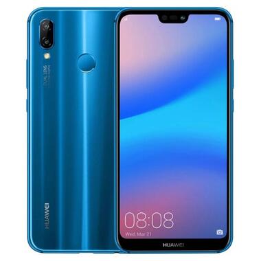 Смартфон Huawei Nova 3e 4/128Gb blue фото №1