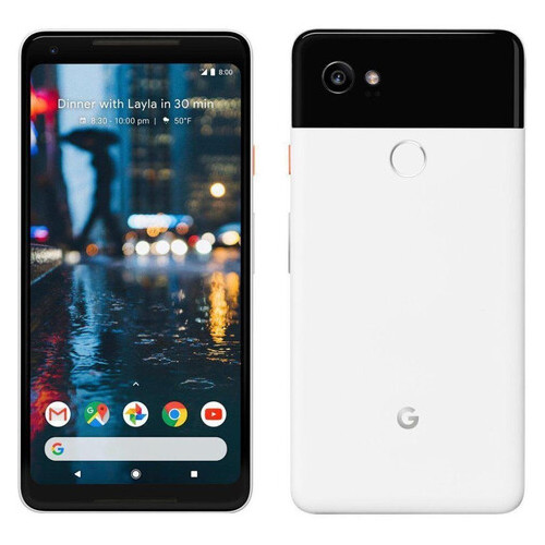 Смартфон Google Pixel 2 XL 64GB Black&White Refurbished фото №4