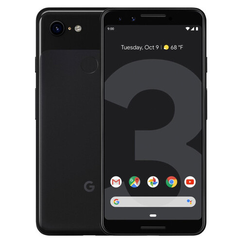 Смартфон Google Pixel 3 4/64GB Just Black Refurbished фото №1