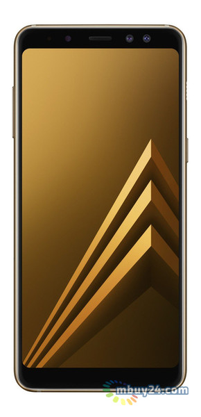 Смартфон Samsung SM-A730F Galaxy A8 Plus Duos ZDD Gold (SM-A730FZDDSEK) фото №1