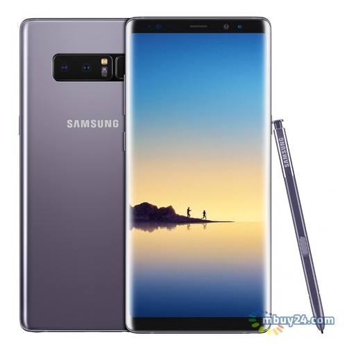 Смартфон Samsung Galaxy Note 8 64GB Orchid Gray (SM-N950FZVD) фото №2
