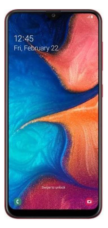 Смартфон Samsung Galaxy A20 SM-A205 Red (SM-A205FZRVSEK) фото №2