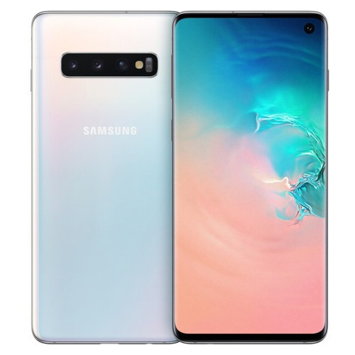 Смартфон Samsung G973F Galaxy S10 Duos 128GB White фото №1