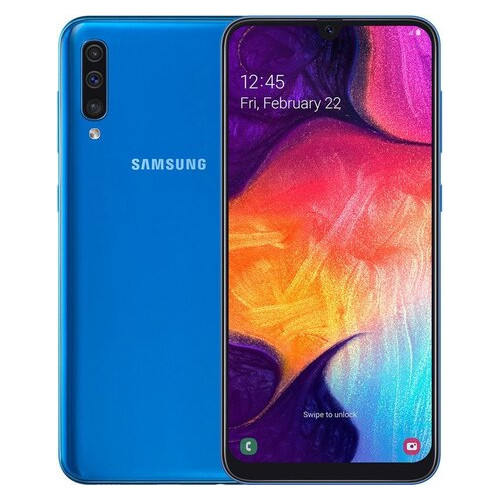 Смартфон Samsung Galaxy A50 SM-A505F 6/128GB Blue (SM-A505FZBQ) фото №1
