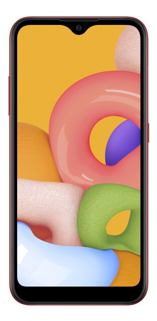 Смартфон Samsung Galaxy A01 2/16GB Red (SM-A015FZRDSEK) фото №1