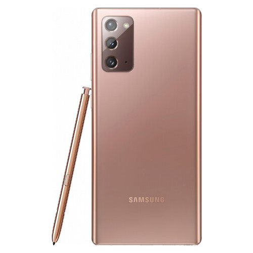 Смартфон Samsung Galaxy Note 20 N981B/DS 5G 8/256GB Bronze *EU фото №3