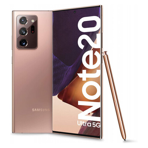 Смартфон Samsung Galaxy Note 20 Ultra 5G 12/256GB Bronze *EU фото №1