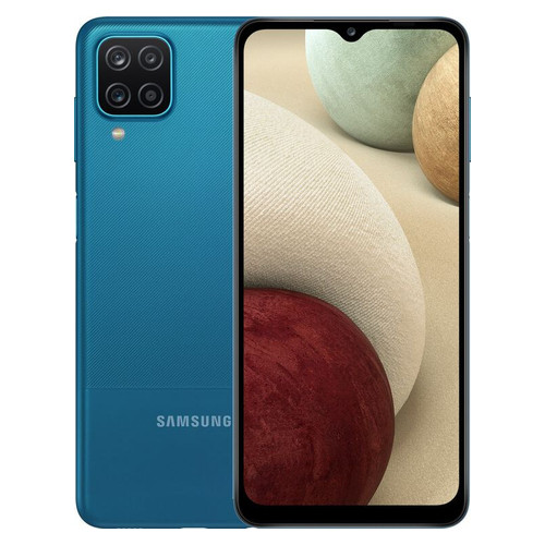 Смартфон Samsung Galaxy A12 4/64GB Blue (SM-A125FZBVSEK) фото №1