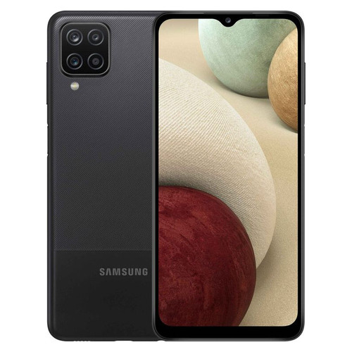 Смартфон Samsung Galaxy A12 4/64GB Black (SM-A125FZKVSEK) фото №1