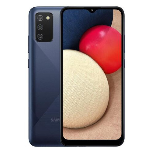 Смартфон Samsung Galaxy A02s SM-A025 3/32GB Blue (SM-A025FZBESEK) фото №1