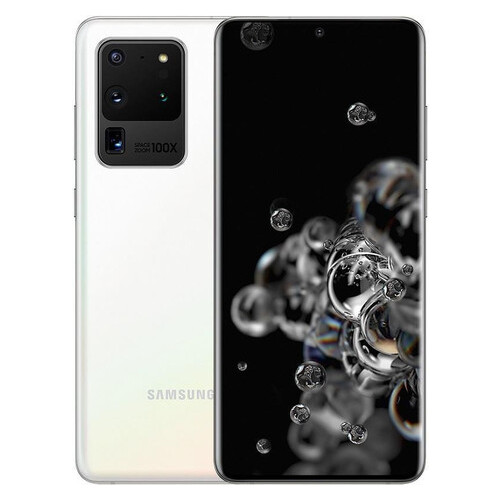 Смартфон Samsung Galaxy S20 Ultra 12/128Gb G988B/DS Білий фото №1