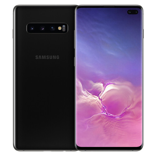 Смартфон Samsung Galaxy S10  8/128Gb 1SIM Exynos Prism Black (SM-G973F) фото №1