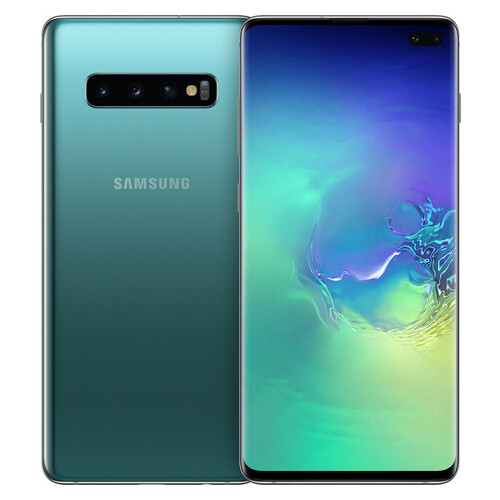 Смартфон Samsung Galaxy S10+ G975F/DS 8/512Gb Prism Green фото №1