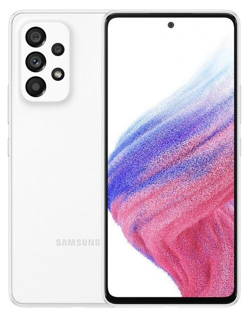 Смартфон Samsung Galaxy A53 5G 8/256Gb White (SM-A536EZWHSEK) фото №1